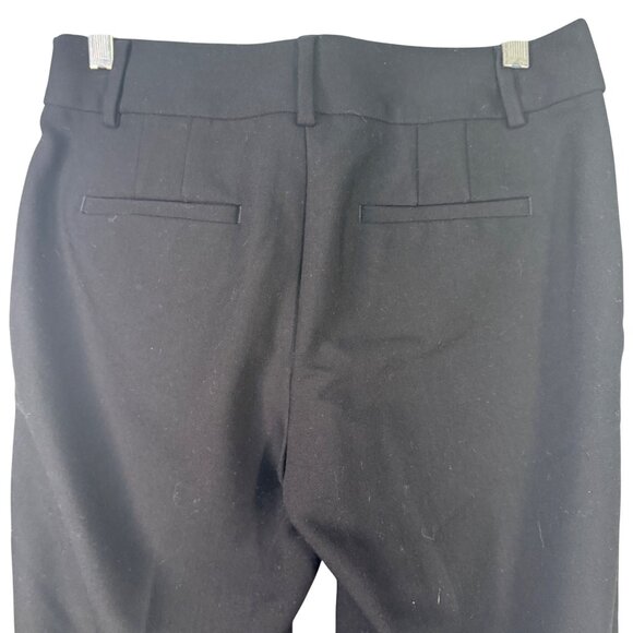 Loft Petites Womens Size 0P Black Curvy Slim Straight Leg Pants - Picture 4 of 7